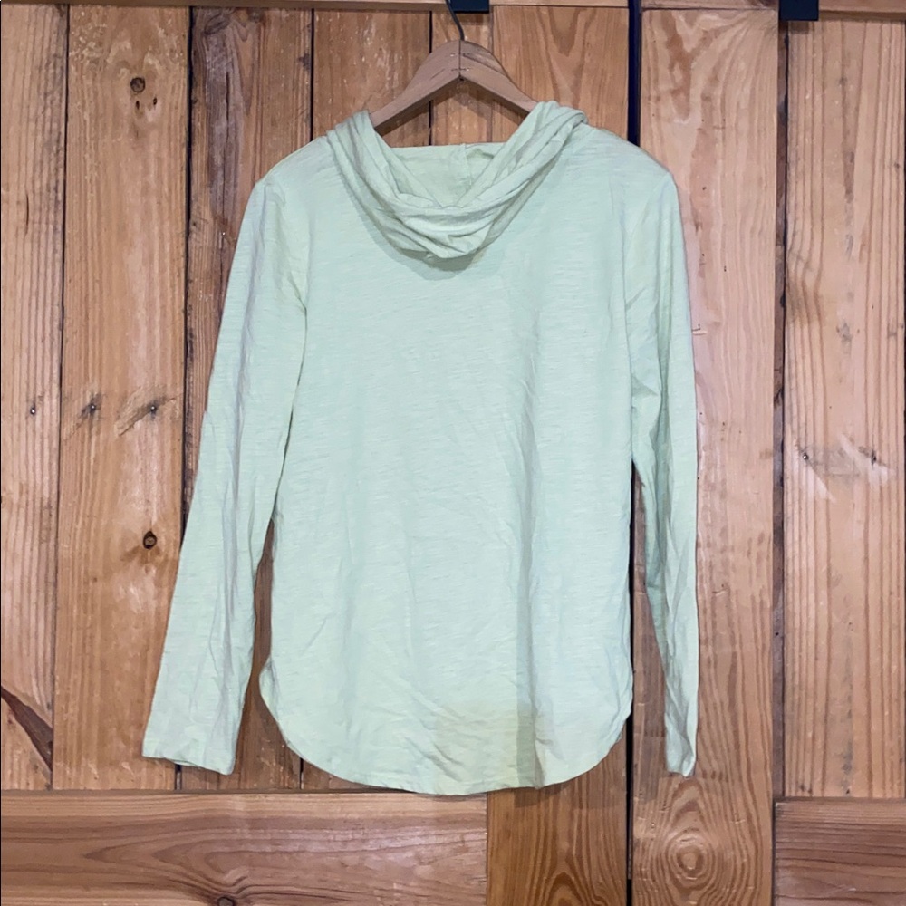 Light Green Graphic Hoodie by Miami Style - Picture 2 of 2